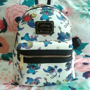 NWT Disney Stitch Loungefly Mini Backpack
